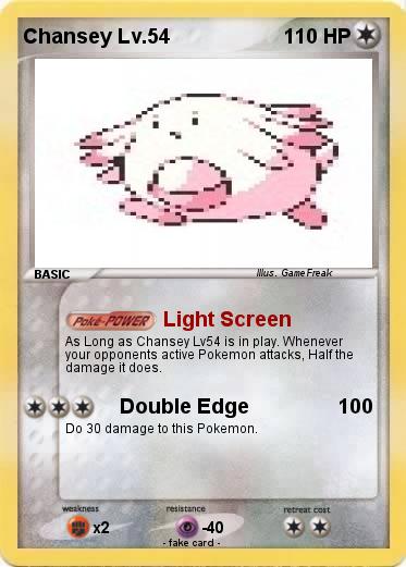 Pokemon Chansey Lv.54