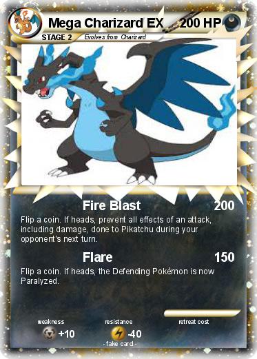 Pokemon Mega Charizard EX