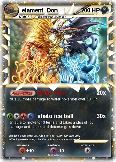 Pokemon elament  Don