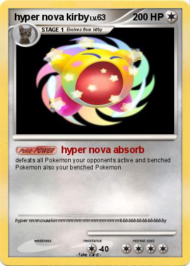 Pokemon hyper nova kirby