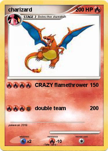 Pokemon charizard