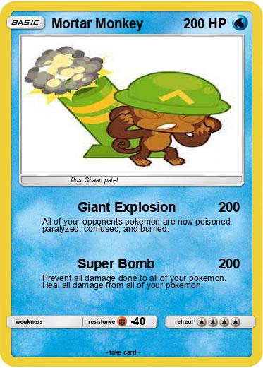 Pokemon Mortar Monkey