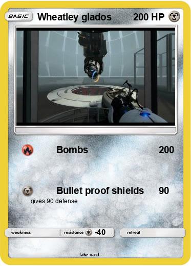 Pokemon Wheatley glados