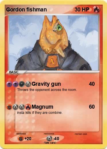 Pokemon Gordon fishman