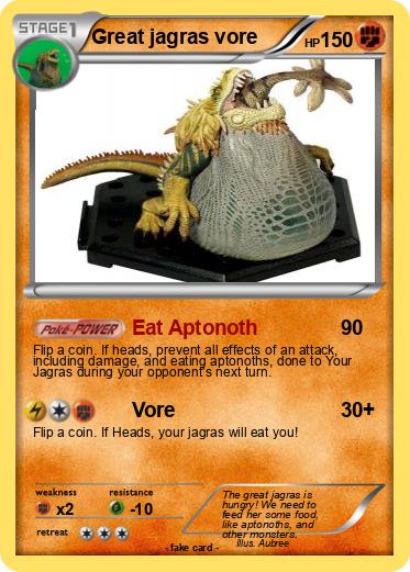 Pokemon Great jagras vore
