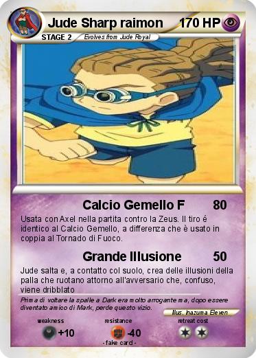 Pokemon Jude Sharp raimon