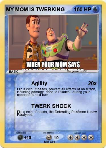 Pokemon MY MOM IS TWERKING