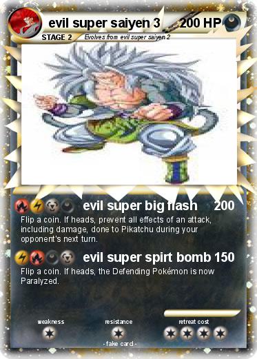 Pokemon evil super saiyen 3