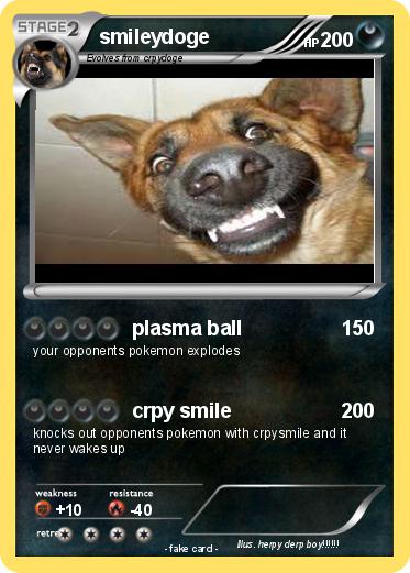 Pokemon smileydoge