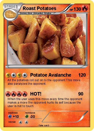 Pokemon Roast Potatoes