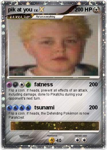 Pokemon pik at you