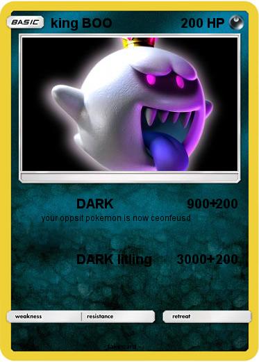 Pokemon king BOO