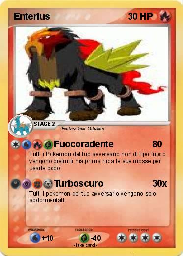 Pokemon Enterius