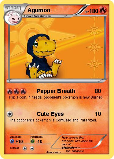 Pokemon Agumon