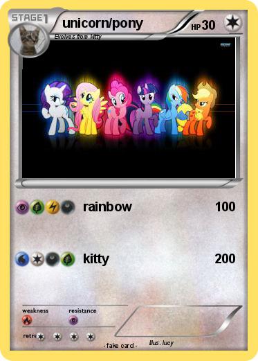 Pokemon unicorn/pony