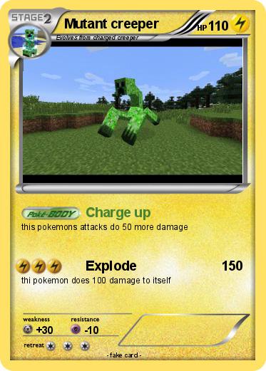 Pokemon Mutant creeper