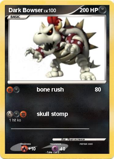 Pokemon Dark Bowser