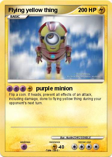 Pokemon Flying yellow thing