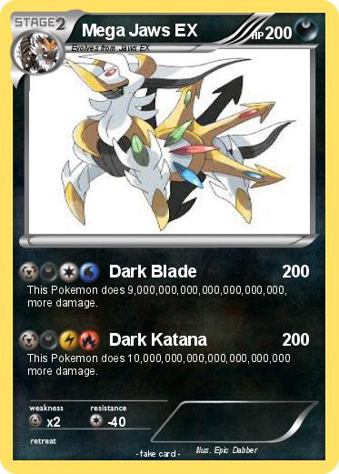 Pokemon Mega Jaws EX