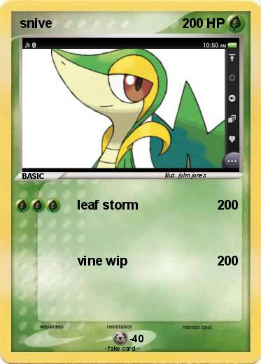 Pokemon snive