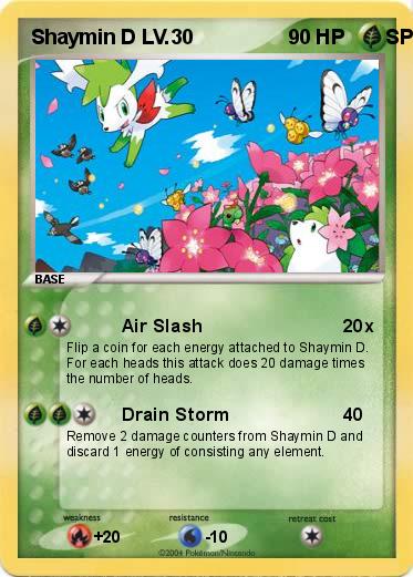 Pokemon Shaymin D LV.30                                  SP