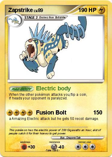 Pokemon Zapstrike