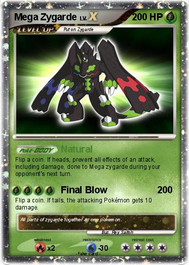 Pokemon Mega Zygarde