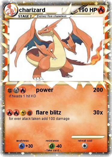 Pokemon charizard