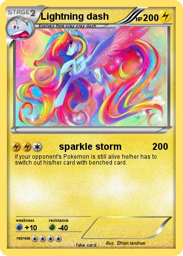 Pokemon Lightning dash