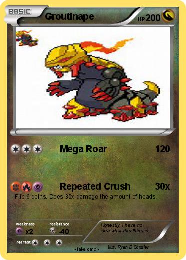 Pokemon Groutinape