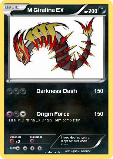 Pokemon M Giratina EX