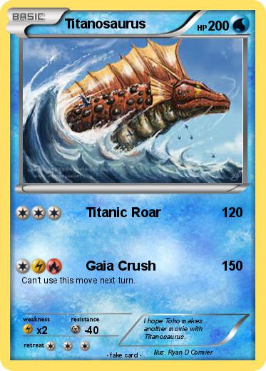 Pokemon Titanosaurus