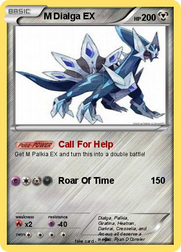 Pokemon M Dialga EX
