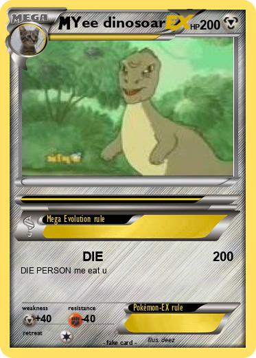 Pokemon Yee dinosoar
