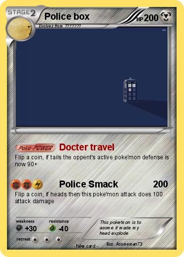 Pokemon Police box