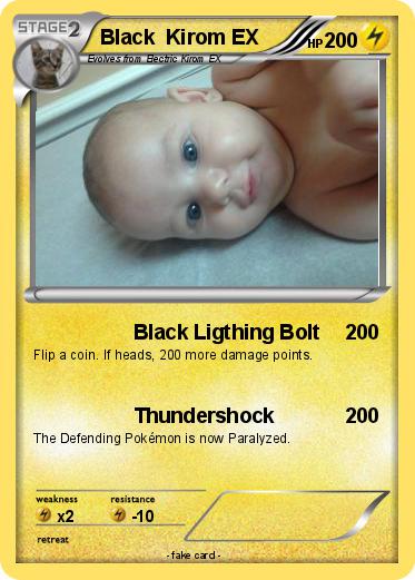 Pokemon Black  Kirom EX