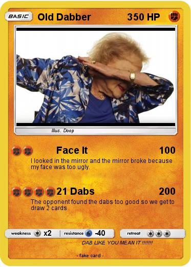 Pokemon Old Dabber              3