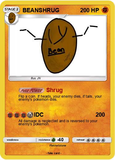 Pokemon BEANSHRUG
