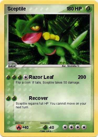 Pokemon Sceptile                              1