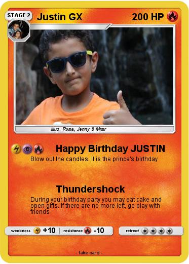 Pokemon Justin GX