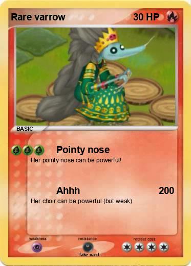 Pokemon Rare varrow