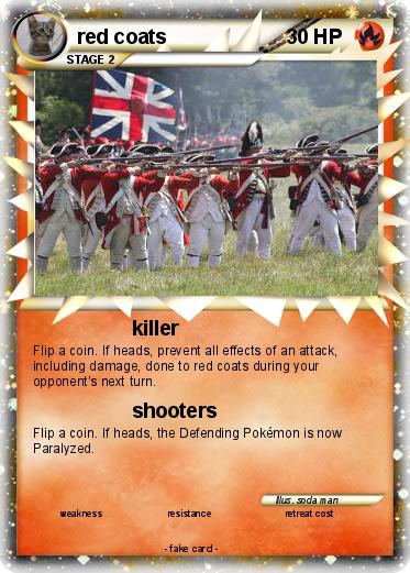 Pokemon red coats