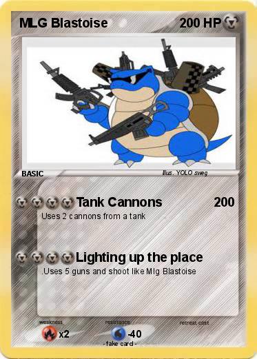 Pokemon MLG Blastoise