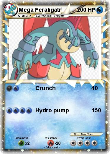 Pokemon Mega Feraligatr