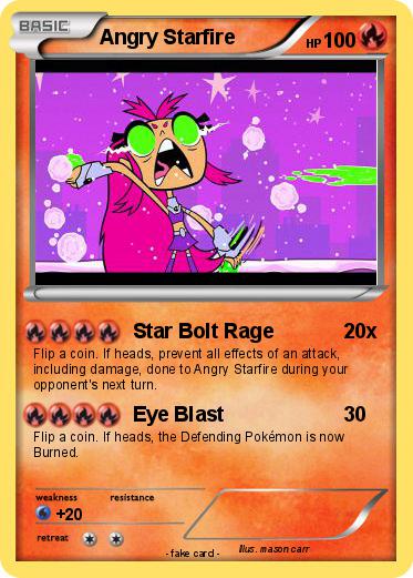 Pokemon Angry Starfire