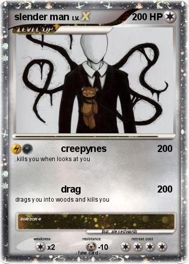 Pokemon slender man