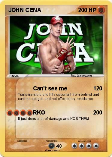 Pokemon JOHN CENA