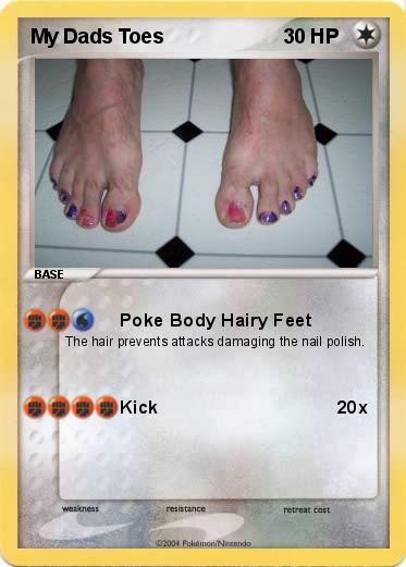 Pokemon My Dads Toes