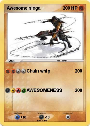 Pokemon Awesome ninga