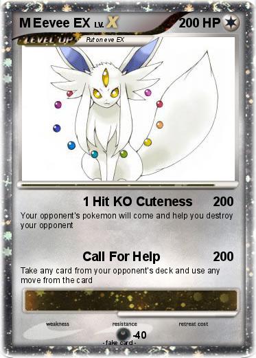 Pokemon M Eevee EX